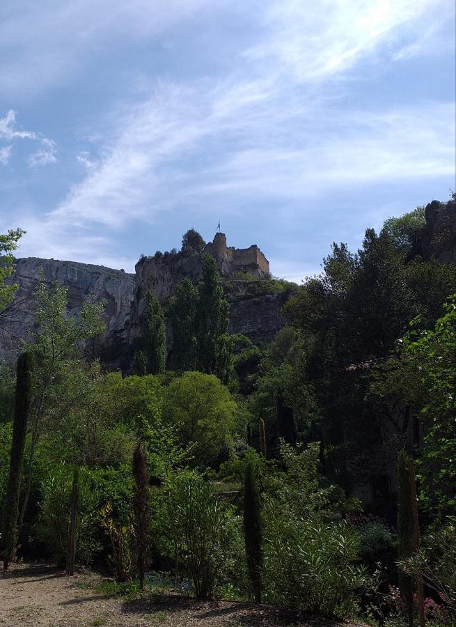 Maison Au Coeur De Fontaine De Vaucluse, Nichee Sur Le Rocher Et Surplombant La Sorgue Eksteriør bilde